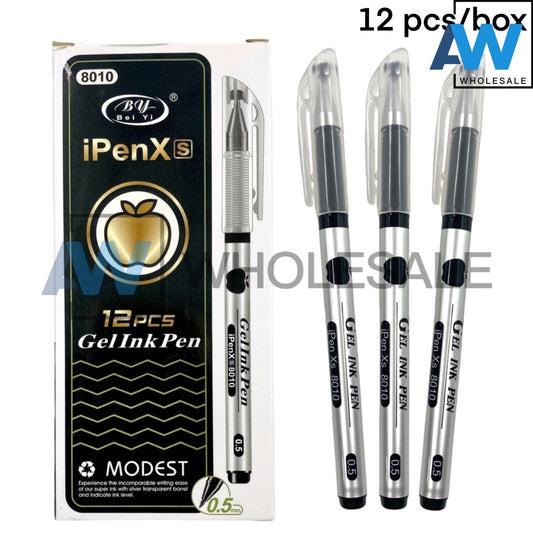 XP-756 (12 pcs) Silver Gelpen Ballpens