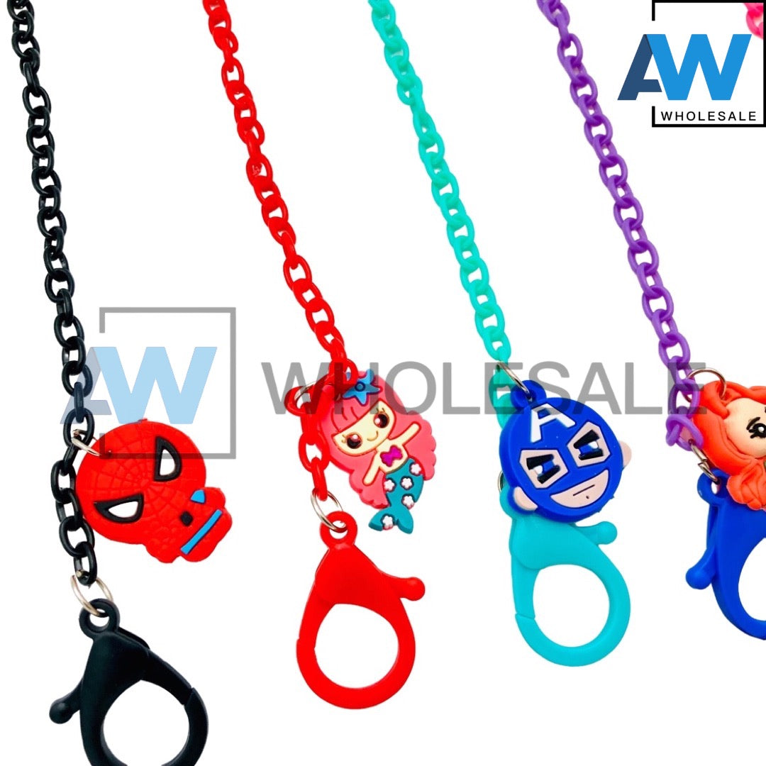 XP-1094 (10 pcs) Character Facemask Lanyards