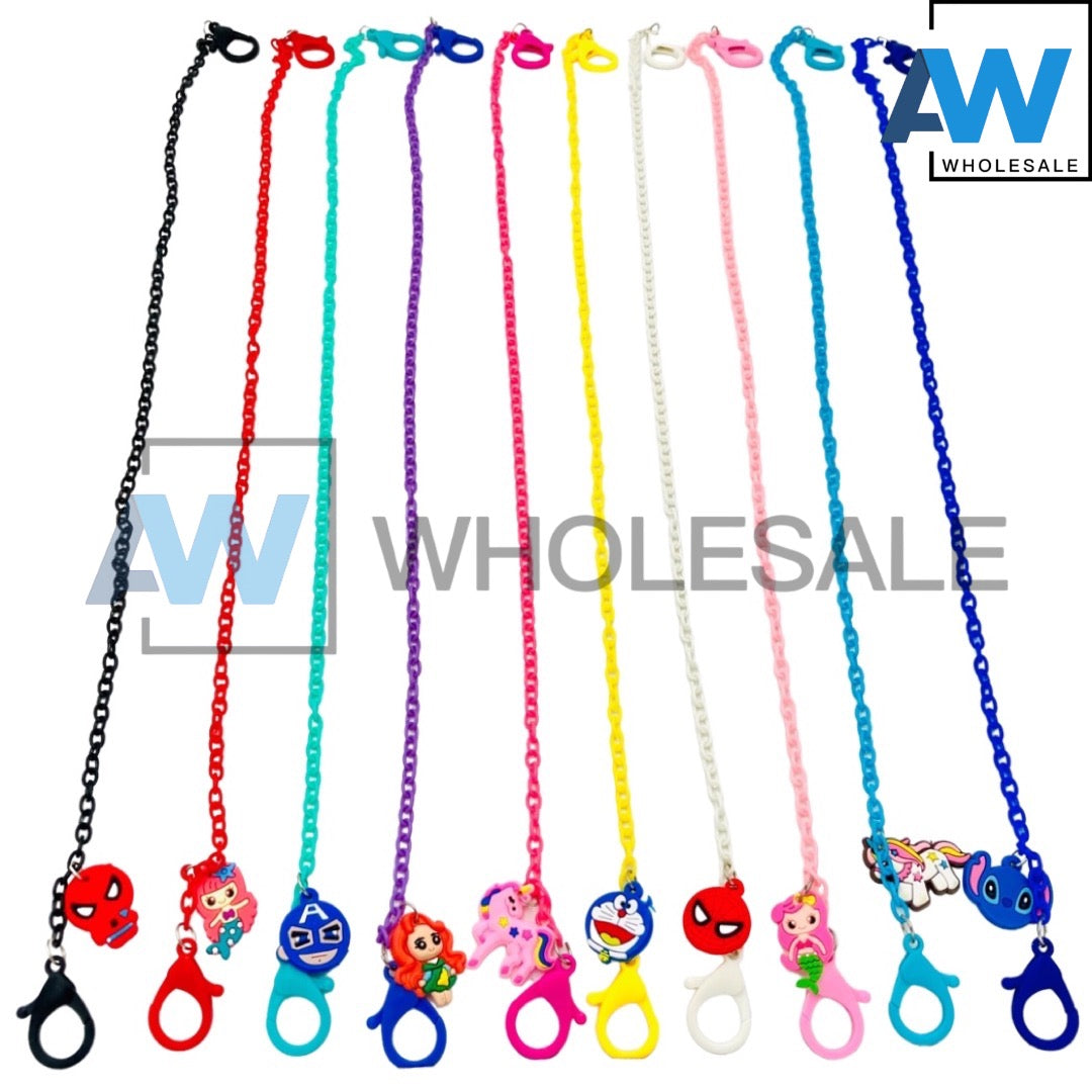 XP-1094 (10 pcs) Character Facemask Lanyards