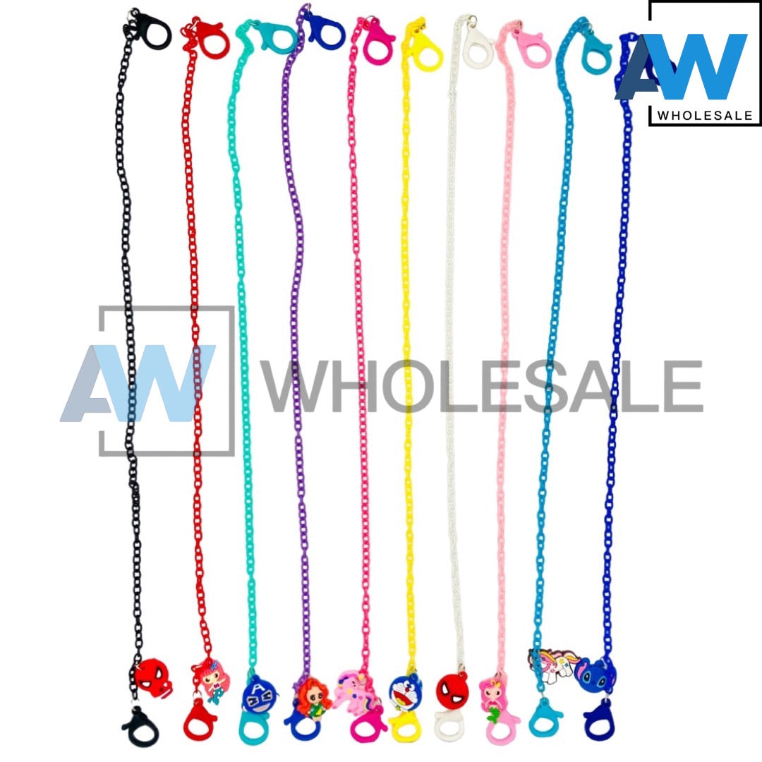 XP-1094 (10 pcs) Character Facemask Lanyards