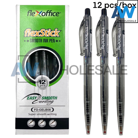 Flextok (12 pcs) Retractable Gelpen Ballpens