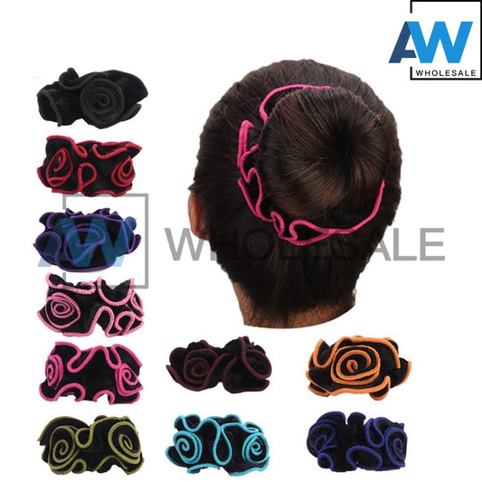 HP-105 (10 pcs) Velvet Scrunchies Hair Ties
