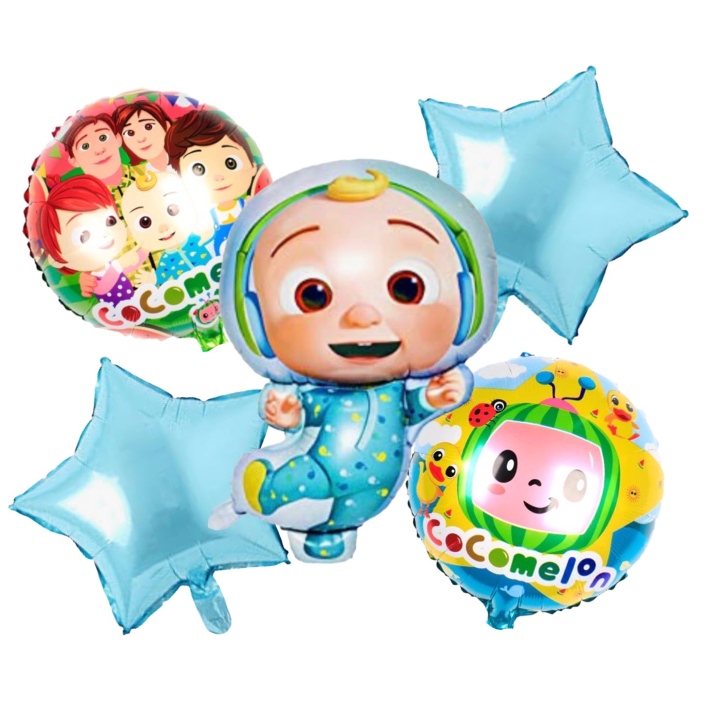 PS-137/PS-138 (1 set) 5 in 1 Character Foil Balloon Set