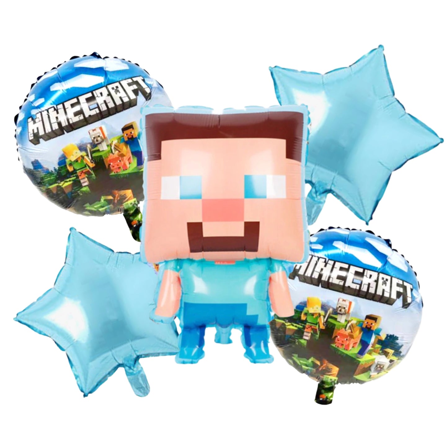 PS-137/PS-138 (1 set) 5 in 1 Character Foil Balloon Set