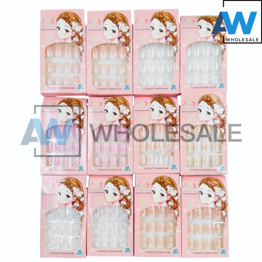 NA-05 (12 sets) 12 in 1 Nail Art Set with Adhesive