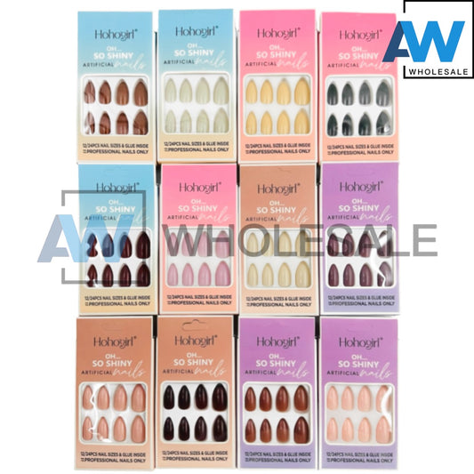 NA-39 (12 sets) 12 in 1 Nail Art Set with Adhesive