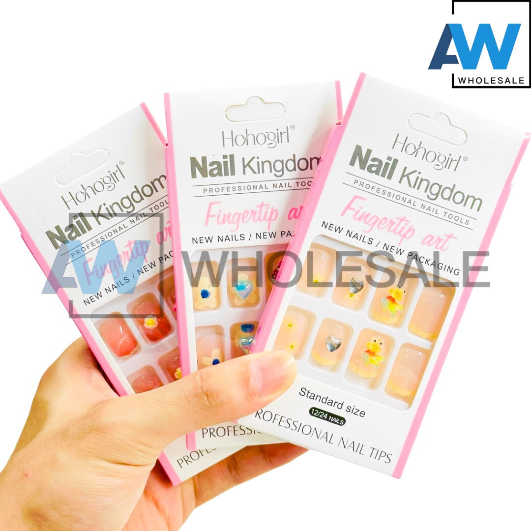 NA-48 (12 sets) 12 in 1 Nail Art Set with Adhesive