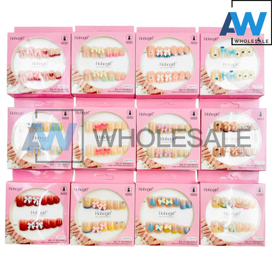 NA-52 (12 sets) 12 in 1 Nail Art Set with Adhesive