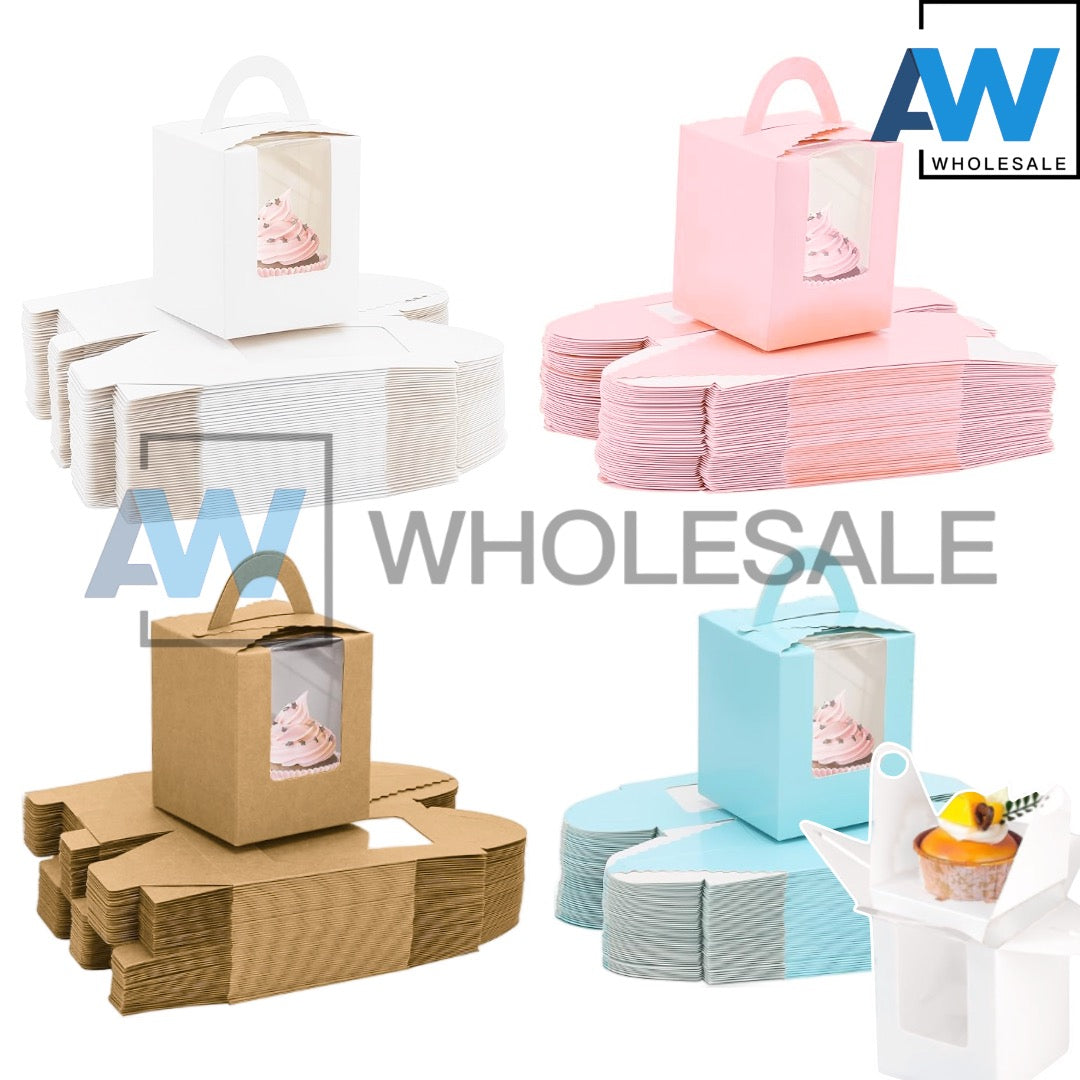 PK-05 (6 pcs) Cupcake Box with Holder
