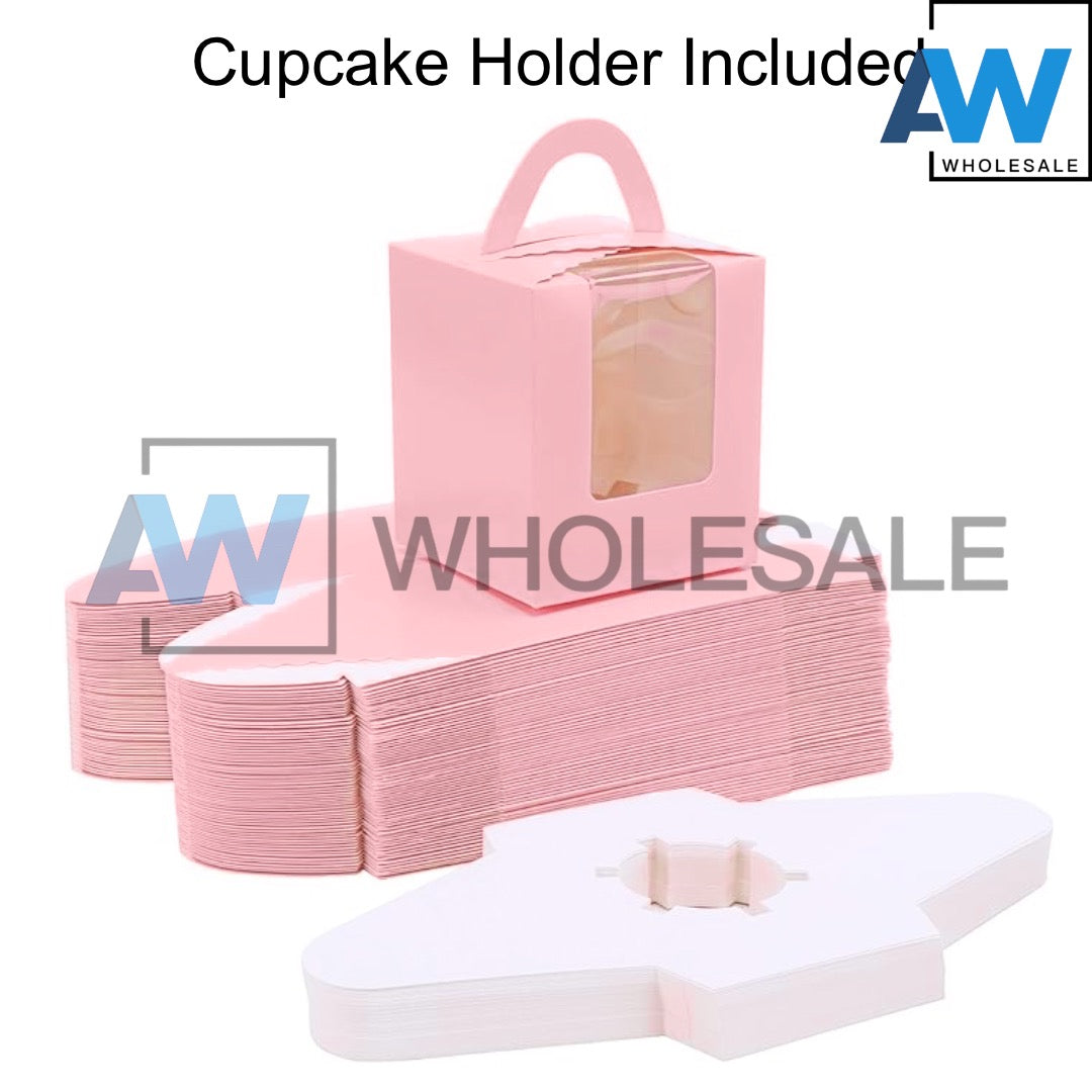 PK-05 (6 pcs) Cupcake Box with Holder