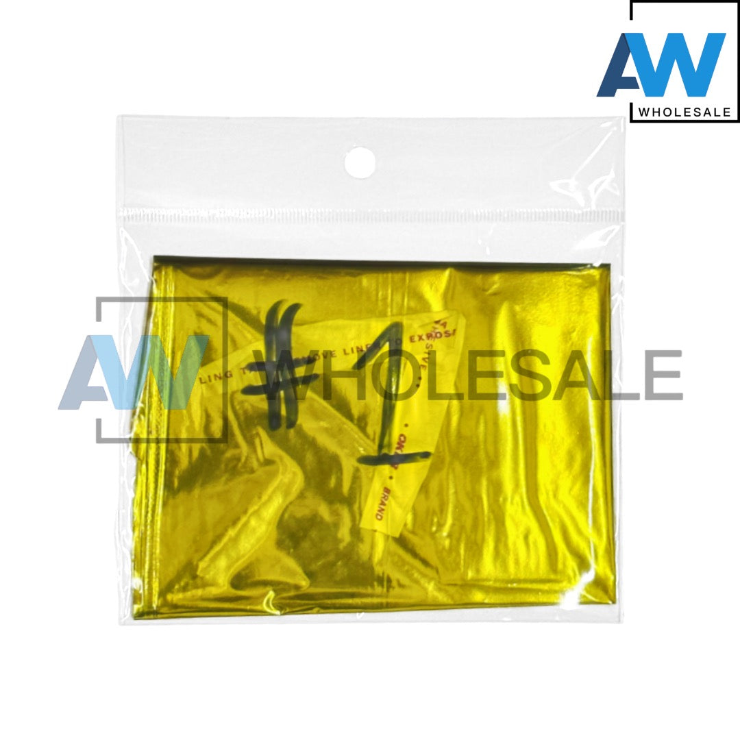 PS-01 (1 pc) 16 Inches Gold Letter & Number Foil Balloons