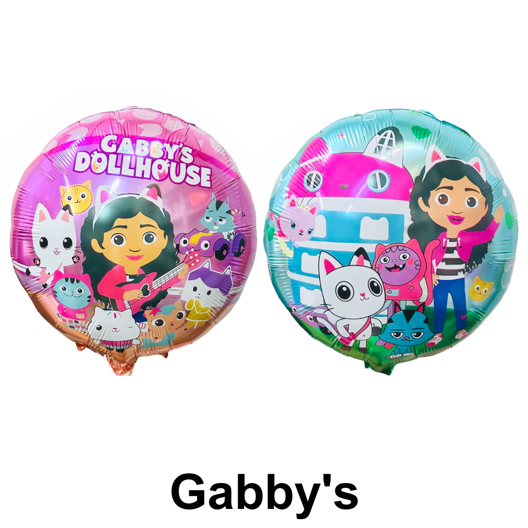 PS-09 (1 pc) Character Round Foil Balloons