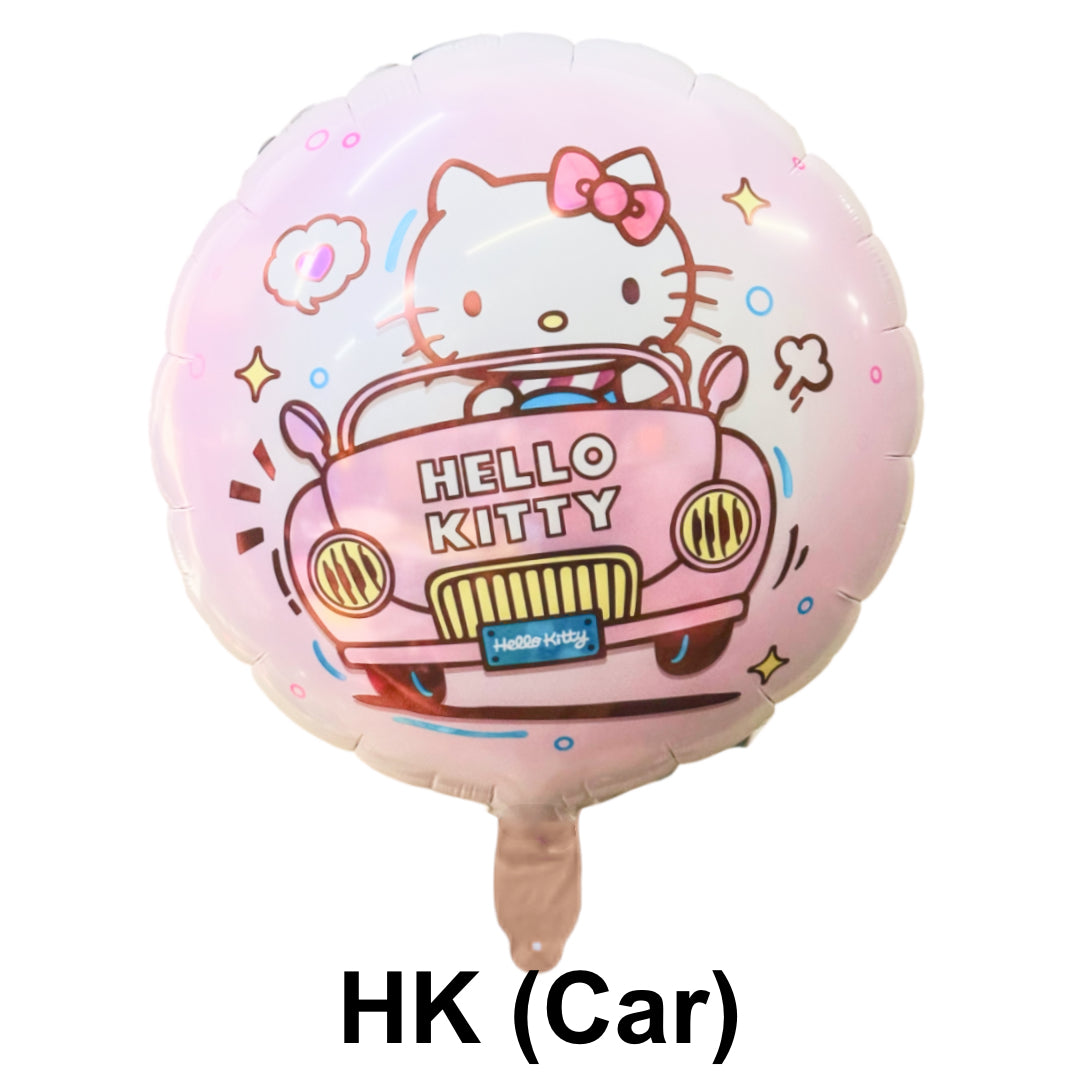 PS-09 (1 pc) Character Round Foil Balloons