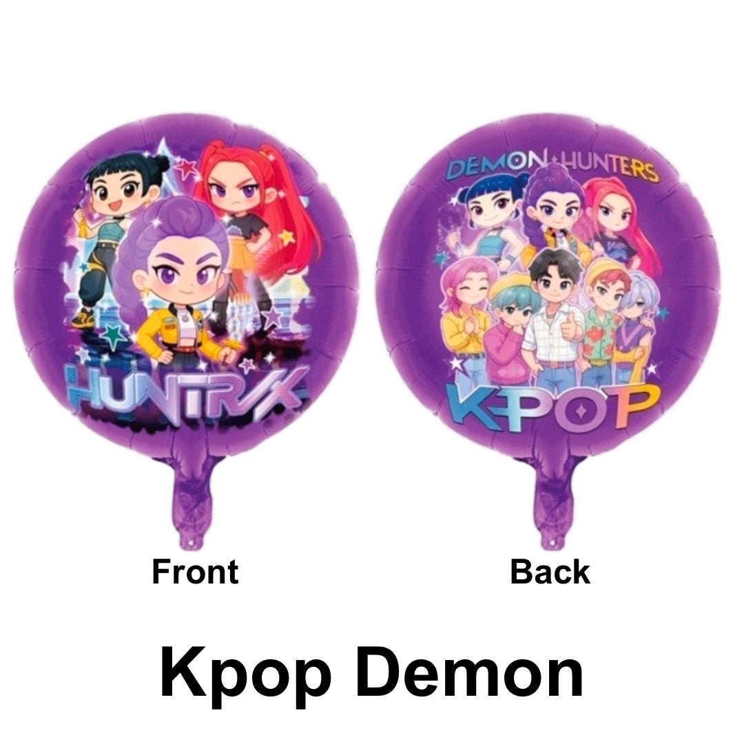 PS-09 (1 pc) Character Round Foil Balloons