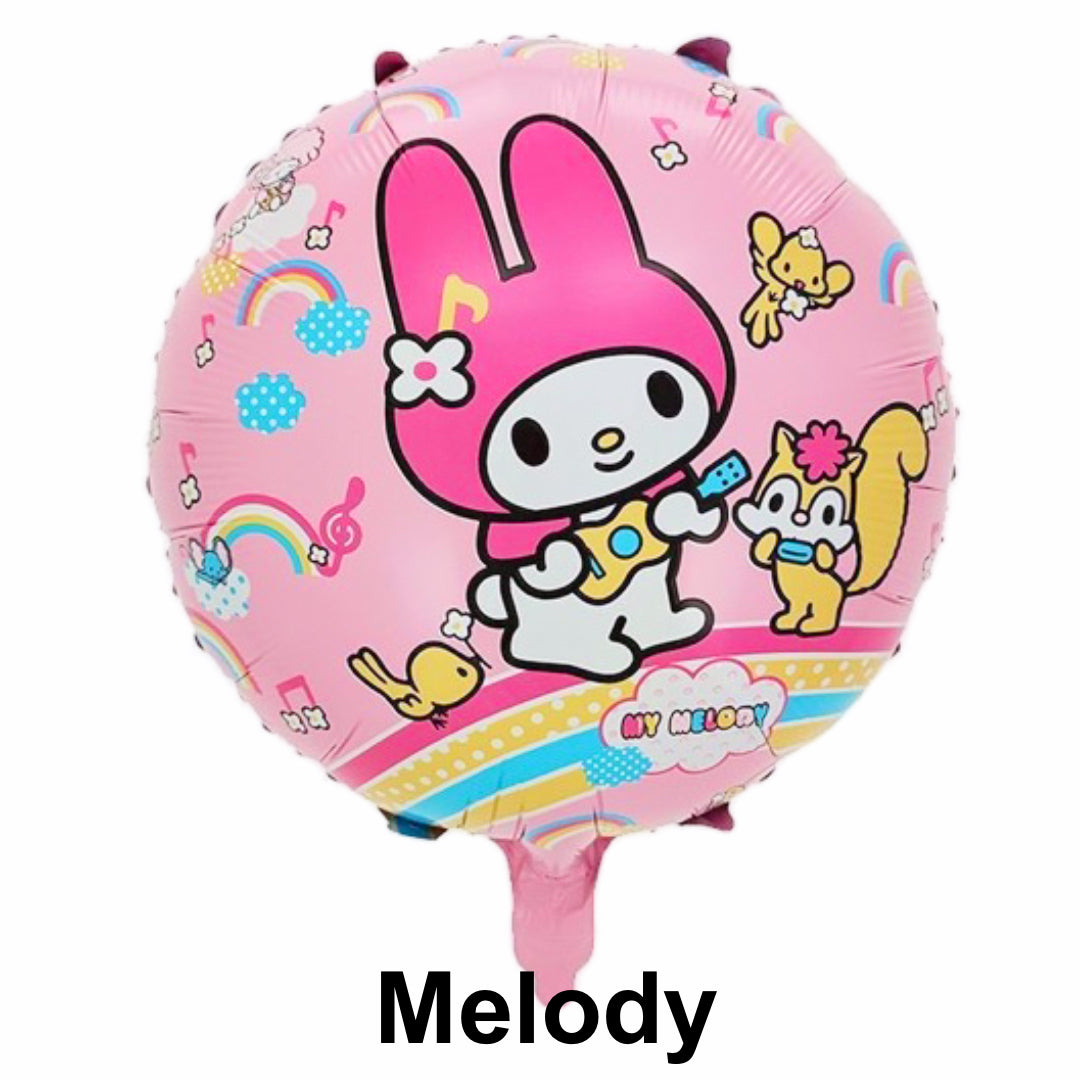 PS-09 (1 pc) Character Round Foil Balloons