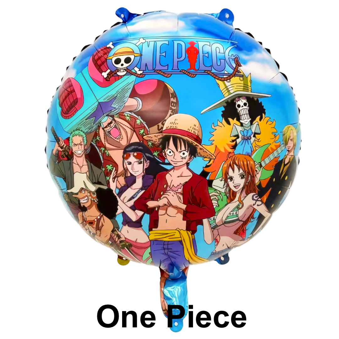 PS-09 (1 pc) Character Round Foil Balloons