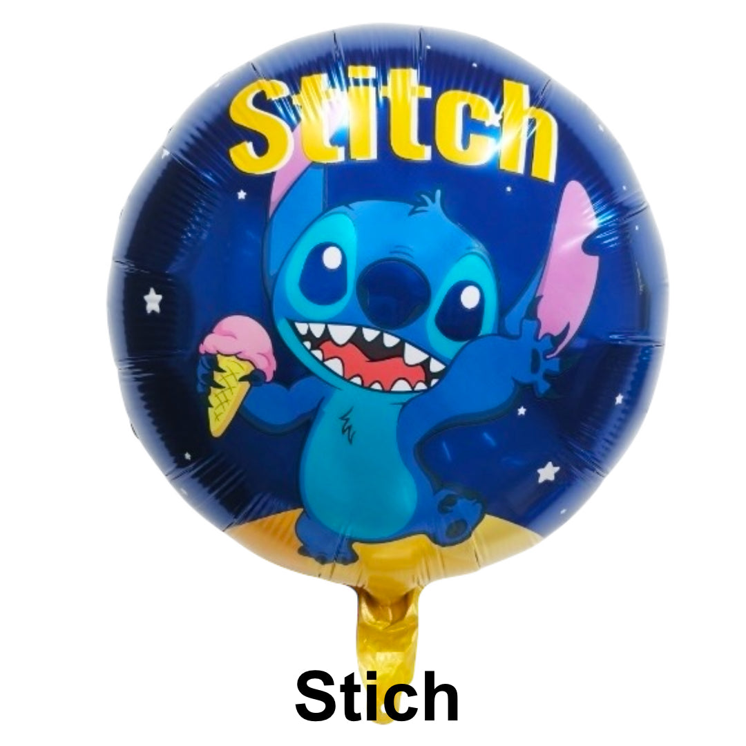 PS-09 (1 pc) Character Round Foil Balloons