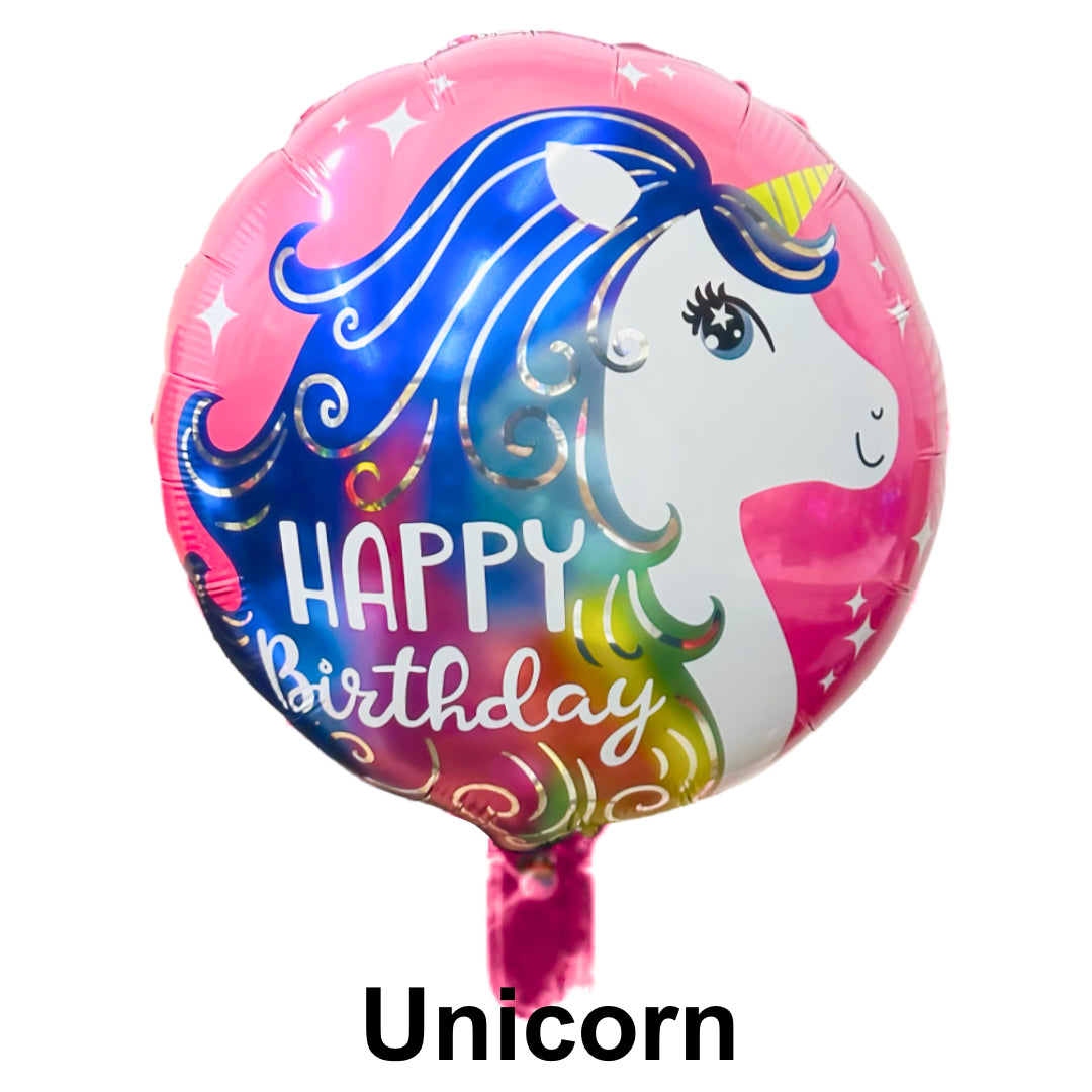 PS-09 (1 pc) Character Round Foil Balloons