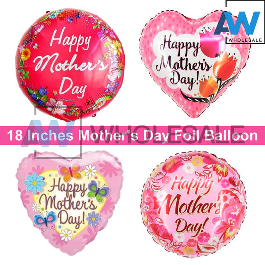 PS-09M (1 pc) 18 Inches Mother's Day Foil Balloons