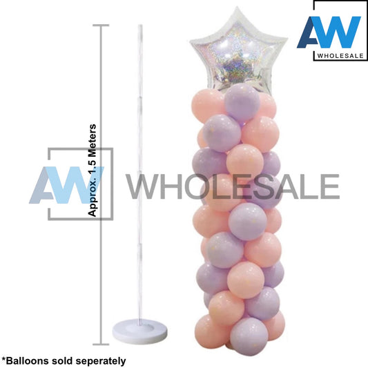 PS-120 (1 set) PVC 1.5 Meter Balloon Stand Kit