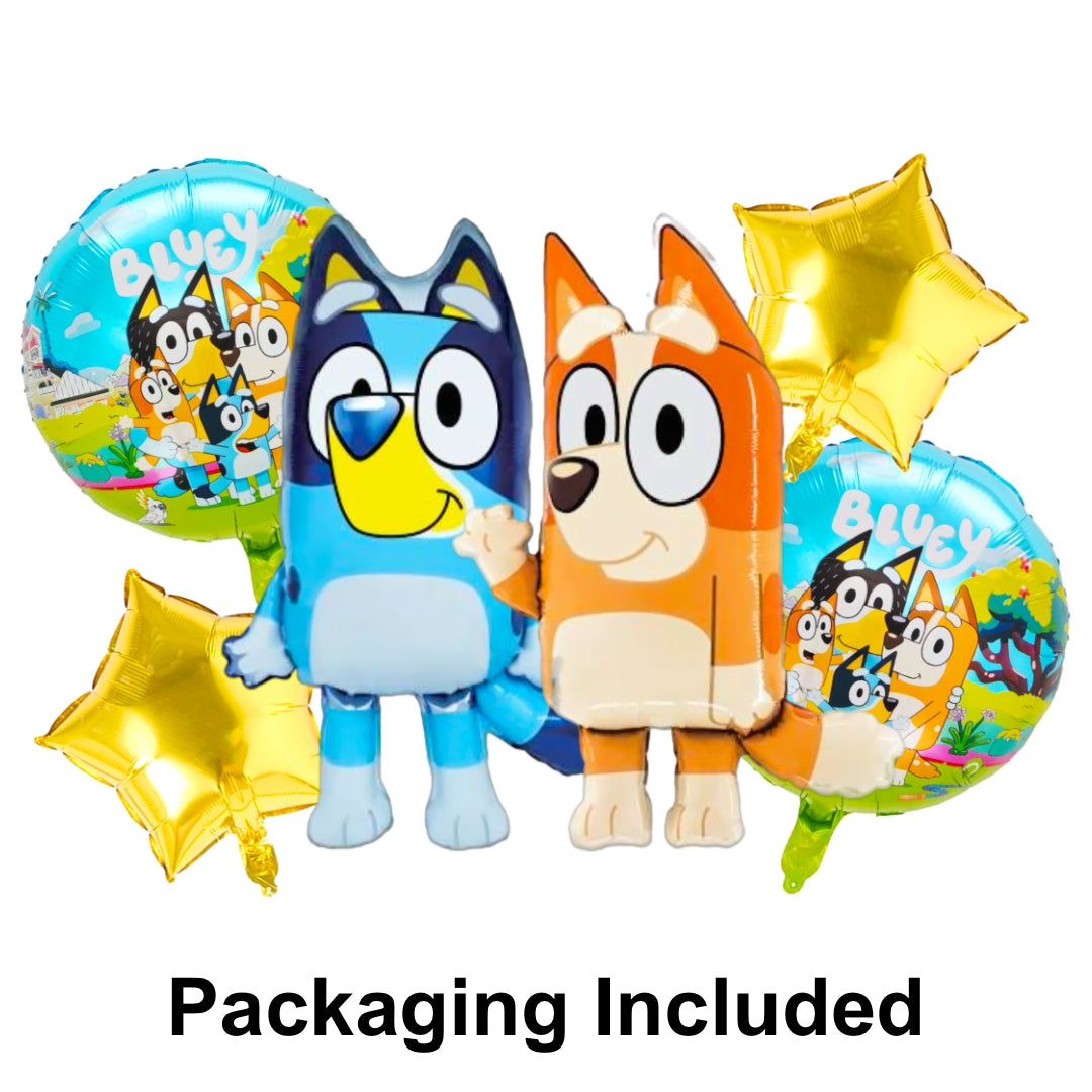 PS-137/PS-138 (1 set) 5 in 1 Character Foil Balloon Set