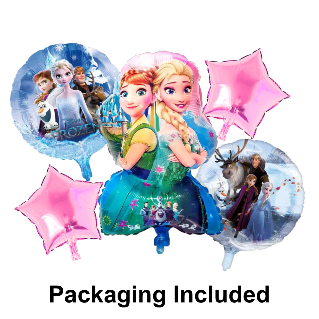 PS-137/PS-138 (1 set) 5 in 1 Character Foil Balloon Set