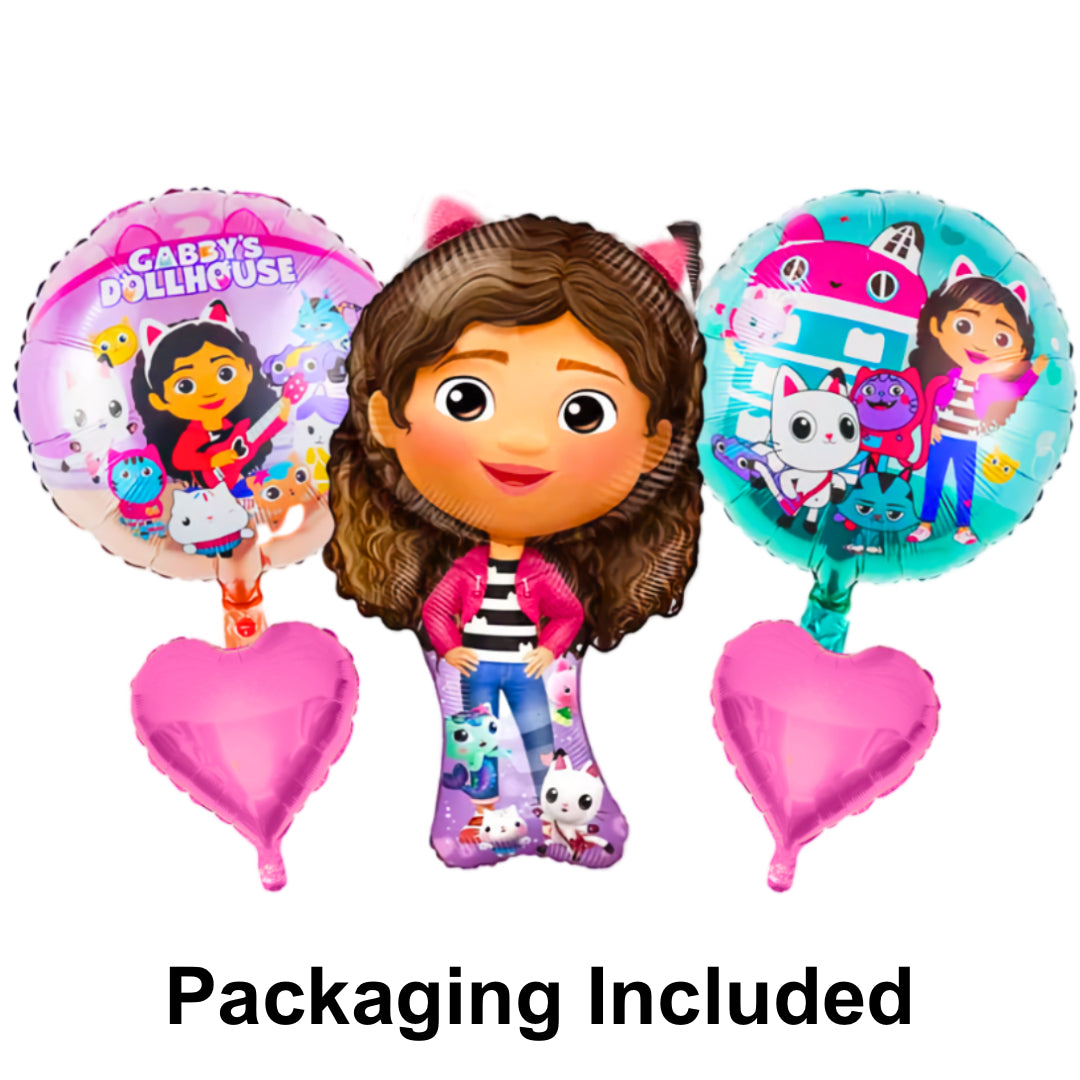 PS-137/PS-138 (1 set) 5 in 1 Character Foil Balloon Set