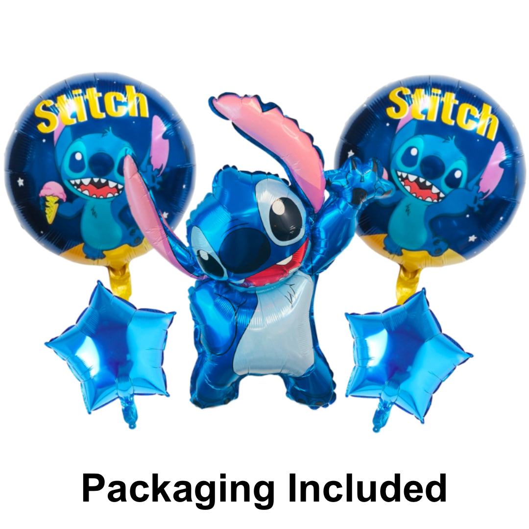 PS-137/PS-138 (1 set) 5 in 1 Character Foil Balloon Set
