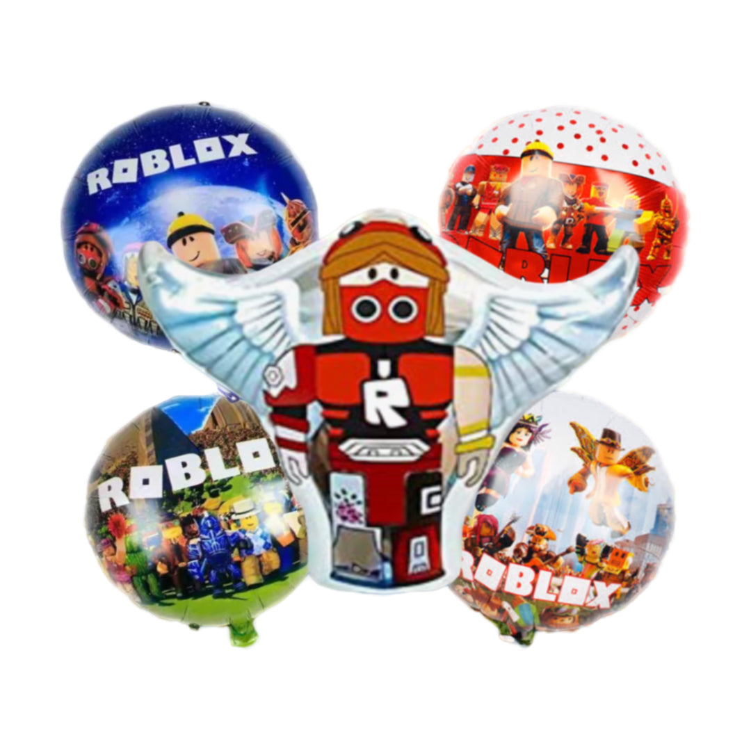 PS-137/PS-138 (1 set) 5 in 1 Character Foil Balloon Set
