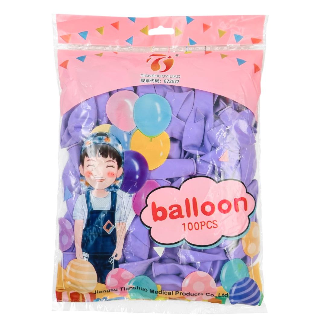 PS-194 (100 pcs) 10 Inch Pastel Balloons