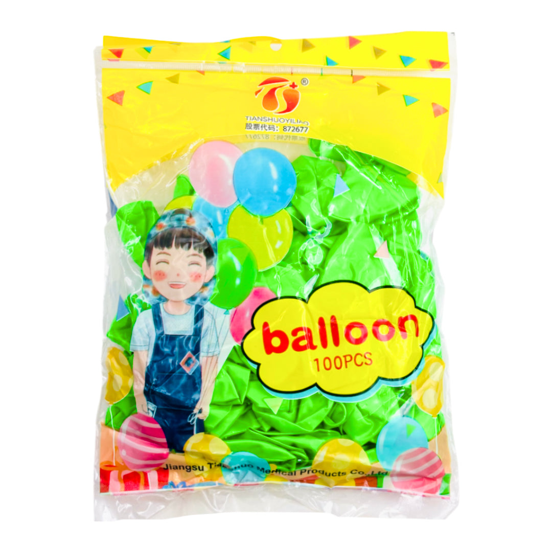 PS-195 (100 pcs) 10 Inch Metallic Balloons