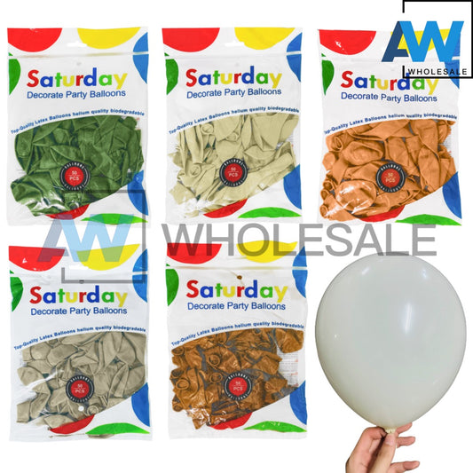 PS-198 (50 pcs) 10 Inch Retro Balloons