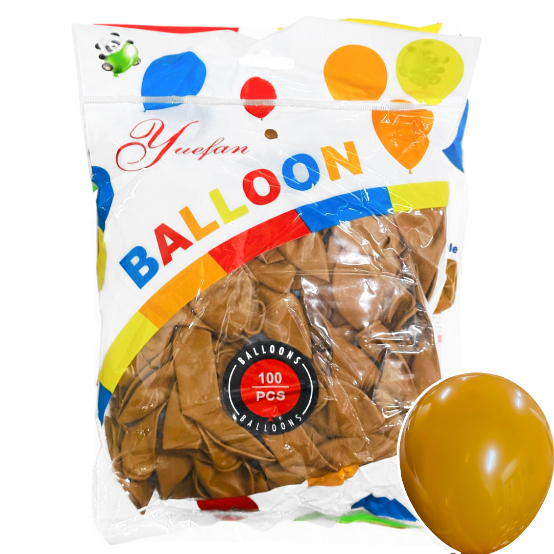 PS-198 (100 pcs) 10 Inch Retro Balloons