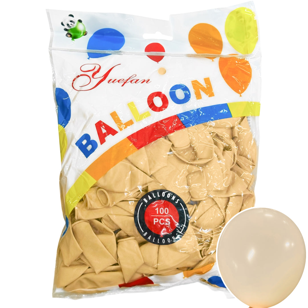 PS-198 (100 pcs) 10 Inch Retro Balloons