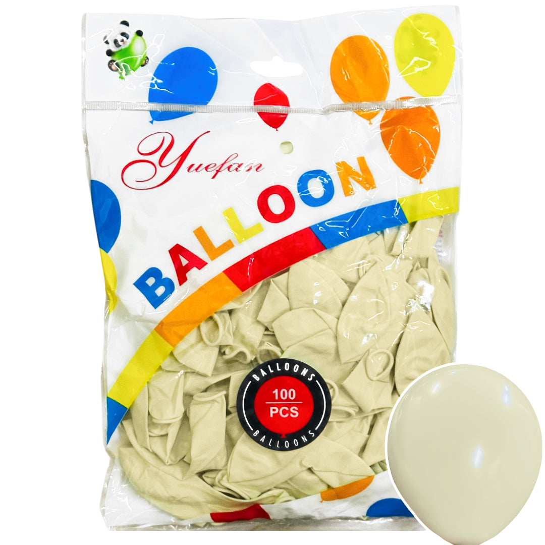 PS-198 (100 pcs) 10 Inch Retro Balloons