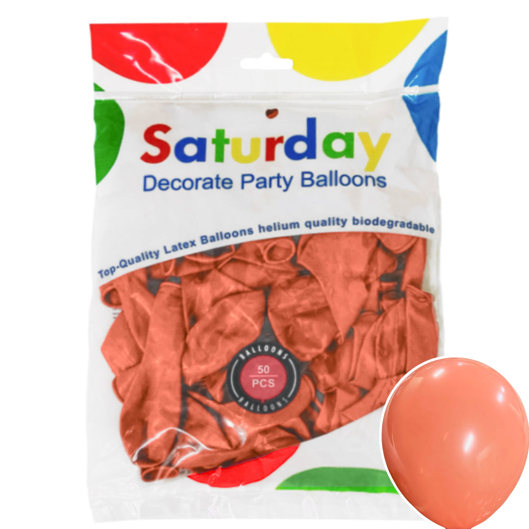 PS-198 (100 pcs) 10 Inch Retro Balloons