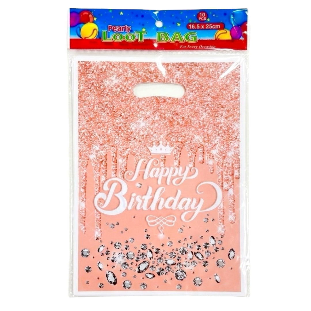 PS-20 (10 pcs) Character Plastic Loot Bags