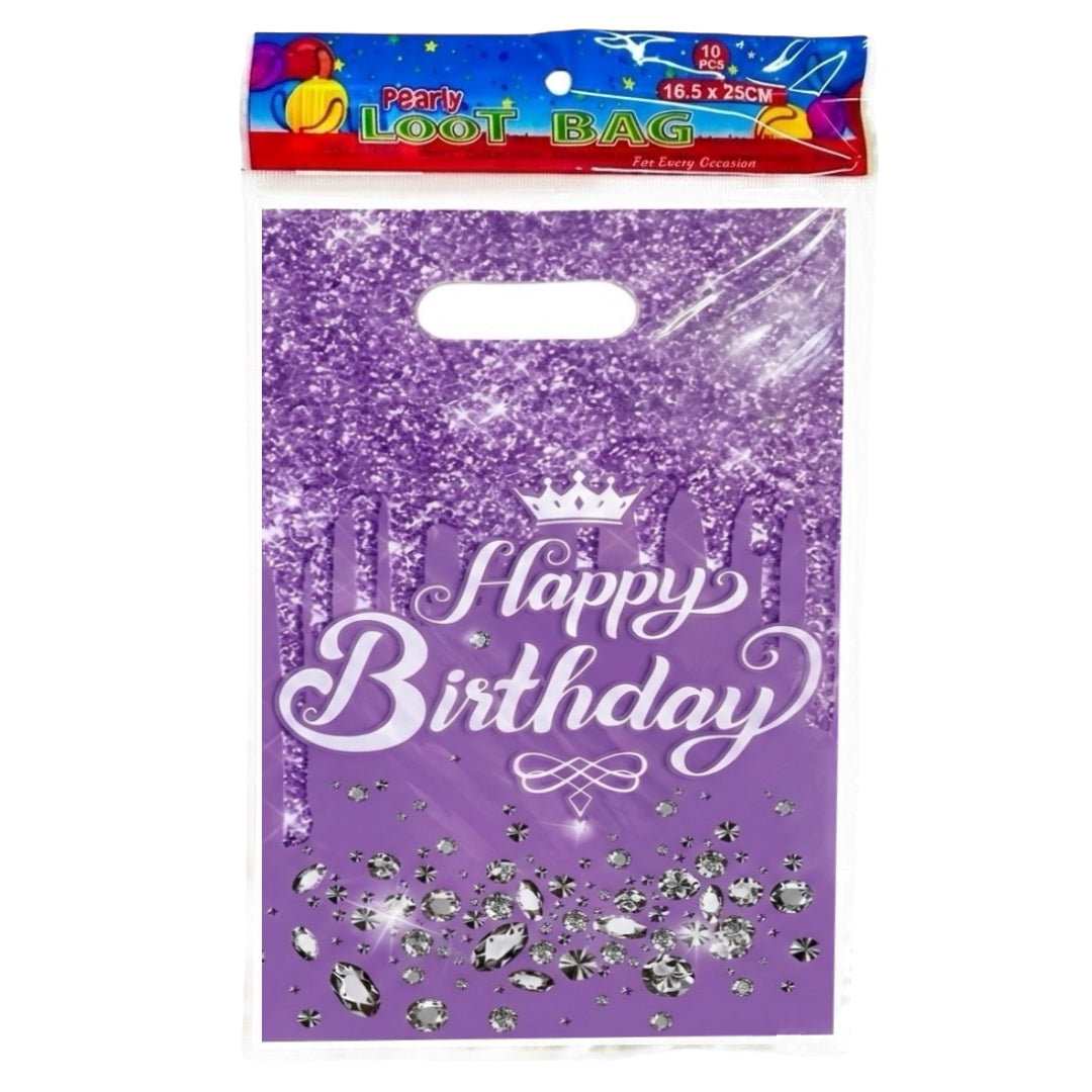 PS-20 (10 pcs) Character Plastic Loot Bags