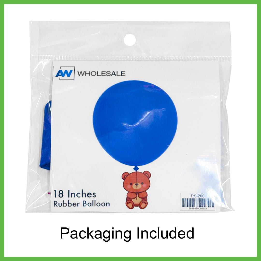 PS-200/PS-201 (1 pc) 18 Inch Latex Balloons