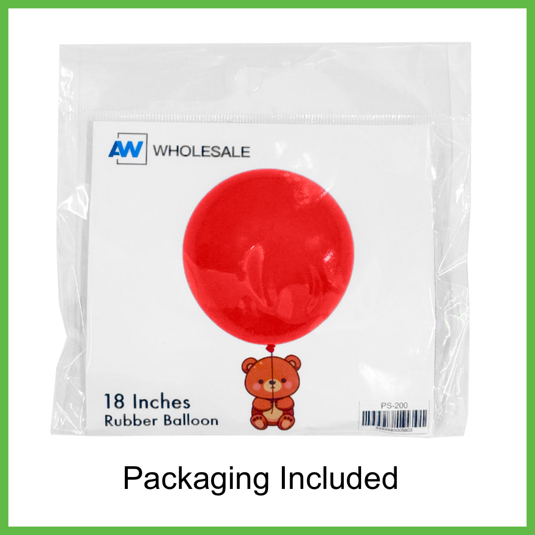 PS-200/PS-201 (1 pc) 18 Inch Latex Balloons