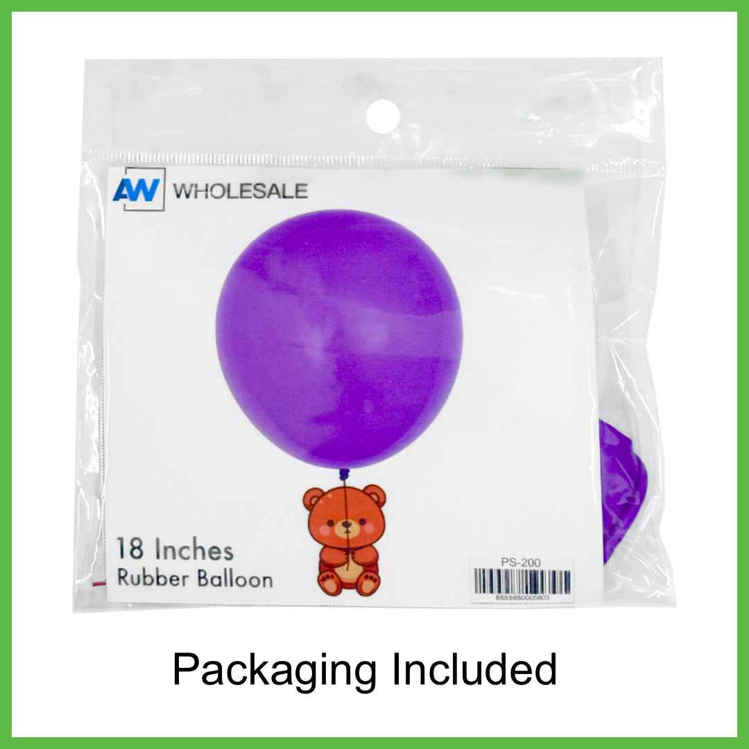 PS-200/PS-201 (1 pc) 18 Inch Latex Balloons