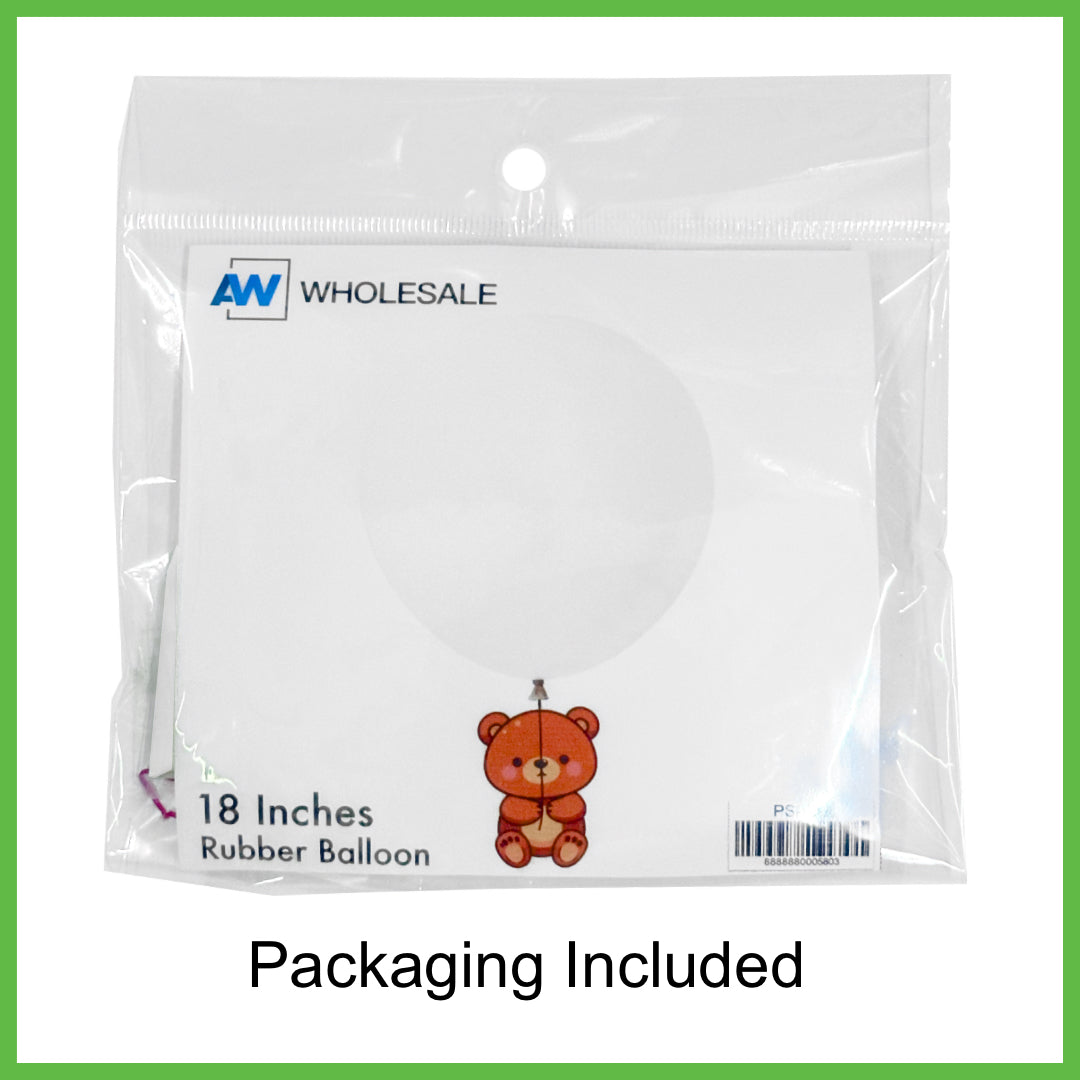 PS-200/PS-201 (1 pc) 18 Inch Latex Balloons