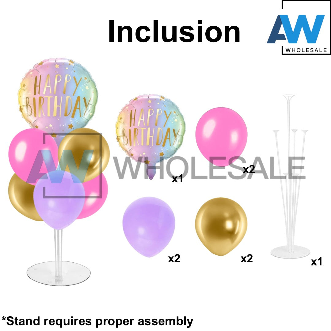 PS-235 (1 set) Birthday Balloon Stand Kit
