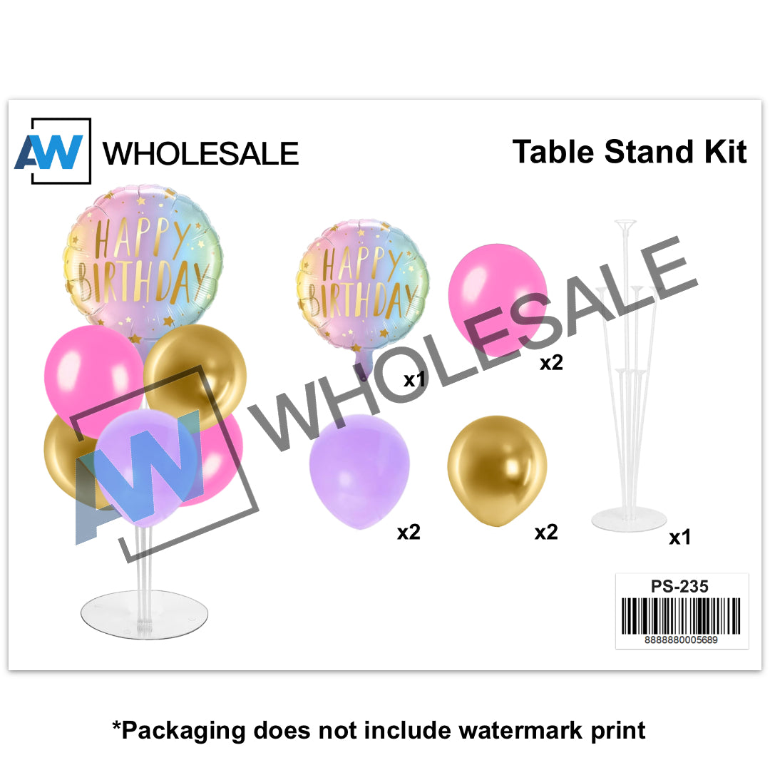 PS-235 (1 set) Birthday Balloon Stand Kit