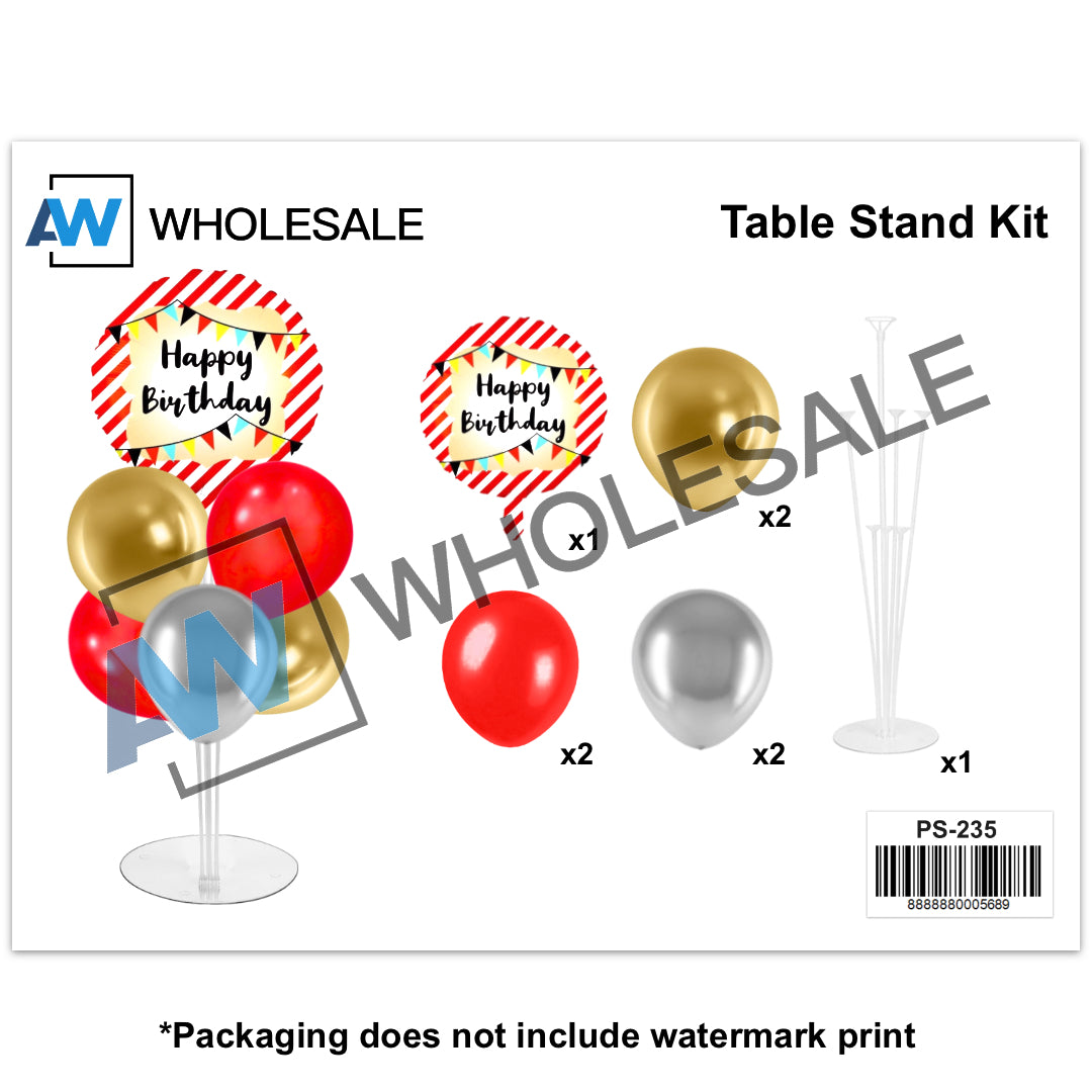 PS-235 (1 set) Birthday Balloon Stand Kit