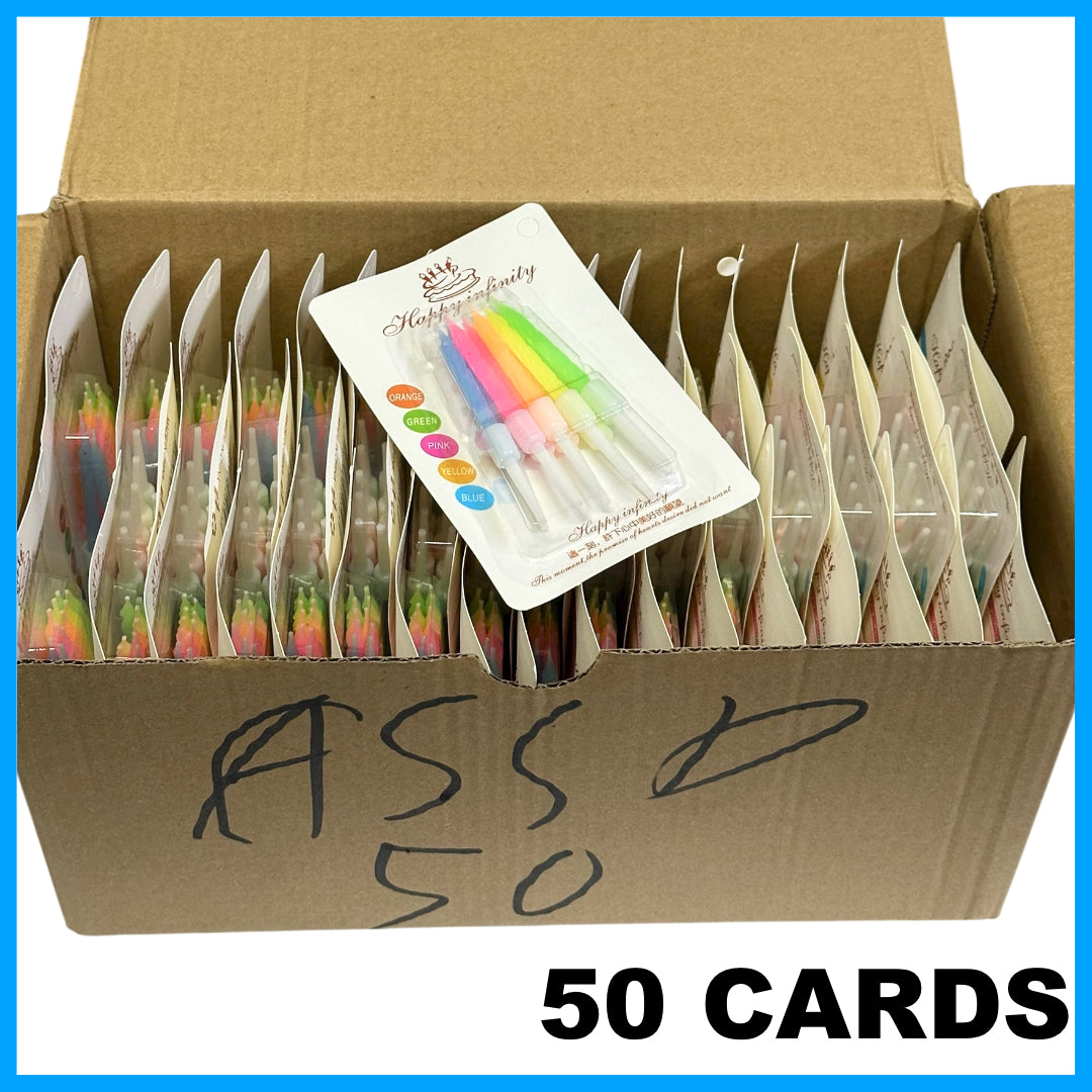 PS-244 (1 card) 10 in 1 Candles