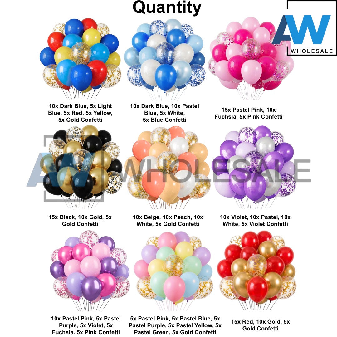 PS-245 (1 set) 30 in 1 Confetti Balloon Set