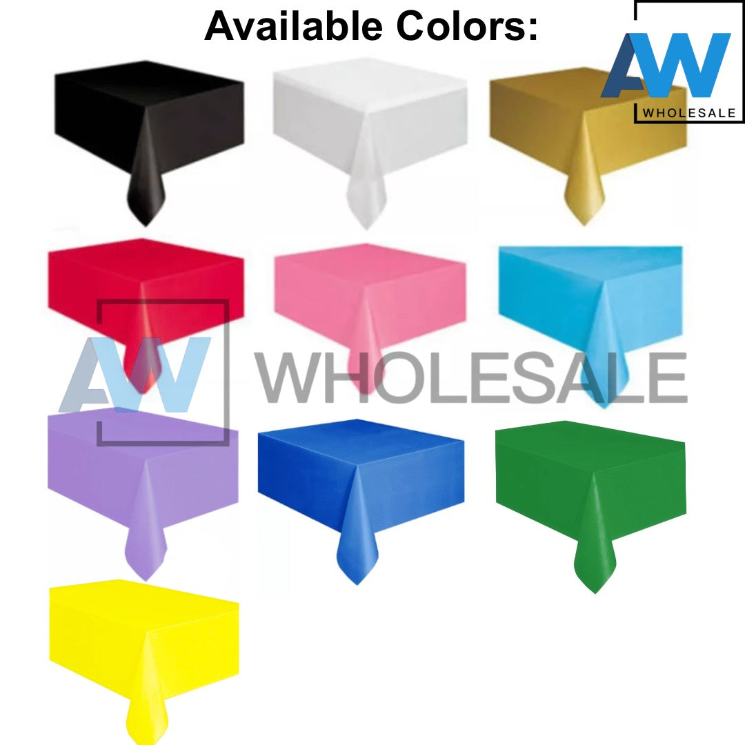 PS-274 (1 pc) Plastic 183 x 137 cm Table Cloth