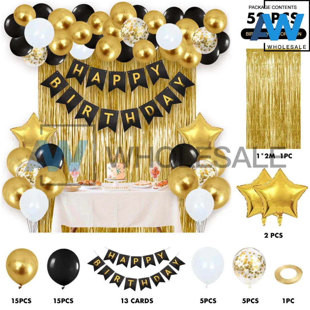 PS-300 (1 set) 52 in 1 Balloon Backdrop Set