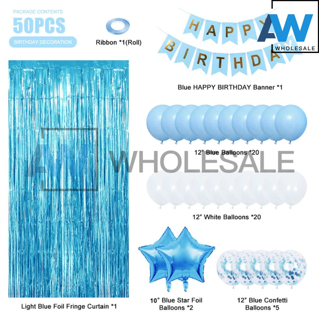 PS-300 (1 set) 52 in 1 Balloon Backdrop Set